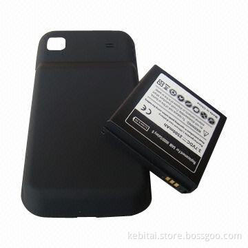 Mobile Phone Battery, Suitable for Samsung i9000, with 3,400mAh High Capacity